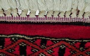 Stammes Teppich Turkmenisch Pakistan Rug Teke Göl Orient Perser Carpet, wie Seide Bild 5