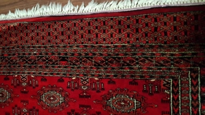 Stammes Teppich Turkmenisch Pakistan Rug Teke Göl Orient Perser Carpet, wie Seide Bild 7
