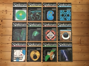 Zeitschrift Spektrum der Wissenschaft 1989 Heft 1 -12