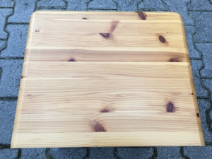 Nachttisch Holz Kommode mit zwei Schubladen Nacht Bett Tisch Bild 7