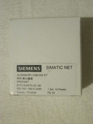 Siemens SIMATIC NET RJ45 Stecker Metall Gehäuse 10 St Netzwerk Bild 2