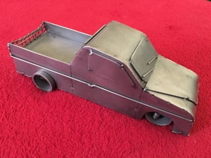 Schweißfigur Auto Pick Up Deko Kunst Figur Handarbeit Schweißen