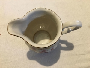 Kaffeeservice Porzellan Kanne Milchkännchen Zuckerdose Dose Bild 3