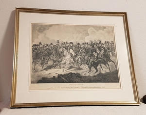 Antik Lithografie Napoleon General Frankreich Paris Militär Soldaten 1840
