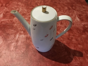 Kaffeeservice Porzellan Kanne Milchkännchen Zuckerdose Dose Seltmann Weiden Bild 8