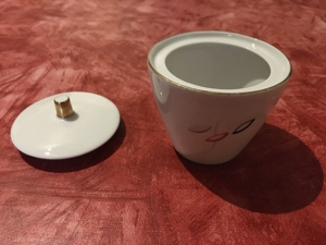 Kaffeeservice Porzellan Kanne Milchkännchen Zuckerdose Dose Seltmann Weiden Bild 6