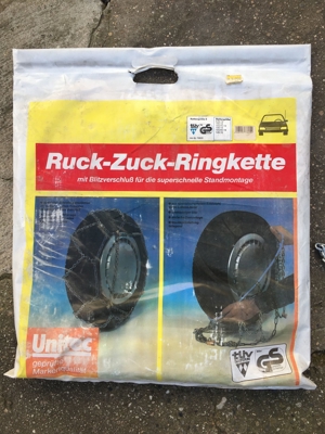 Ruck Zuck Ringkette Unitec Kettengröße 5 Schneeketten Ketten Bild 3