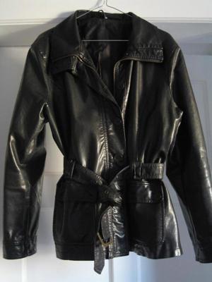 Damen-Kunstlederjacke, Gr. 40/42 Bild 5