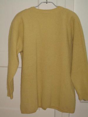 Sonnengelbe Damen-Strickjacke, Gr. 40/42 Bild 2