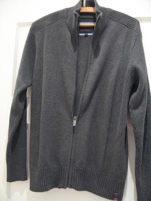 graue Strickjacke, Gr. S