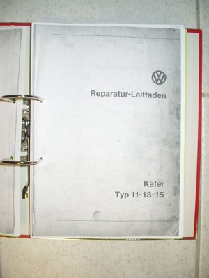 VW-Käfer 1303 Cabrio Reparaturanleitung... Bild 2