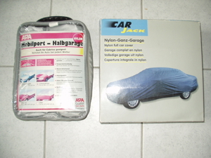 KFZ--APA VW wetterfeste Nylon Halbgarage Sommer-Winter Gr.M 259x147x61