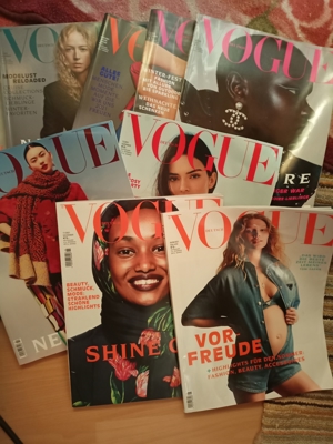 Bild der Frau, Elle, Glamour, Vogue-Hefte und andere Bild 12