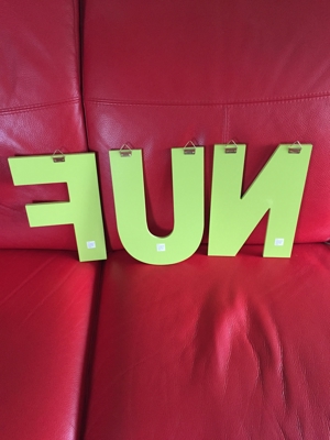 FUN Schriftzug Deko Bild 2