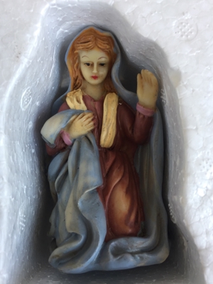 Krippe mit Figuren Satz 13 teilig im O Karton Bild 4