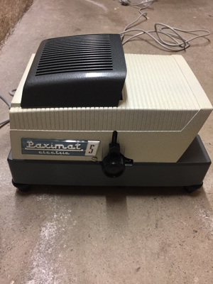 Diaprojektor BRAUN Paximat S Topzustand im Originalkarton Bild 6