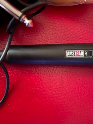 Mikrofone Amstrad mit Schalter 1x neu / gebraucht Bild 3