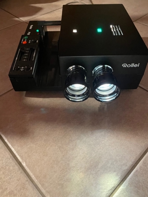 Rollei P3801 Dual Diaprojektor Überblendsystem