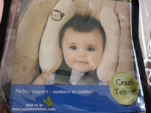 Stützkissen fürs Babyköpfchen (für Babyschale oder Kindersitz) Bild 1