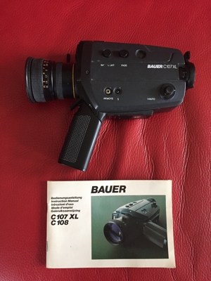 Bauer C 107 XL Super 8 Kamera inkl Beschreibung Bild 2
