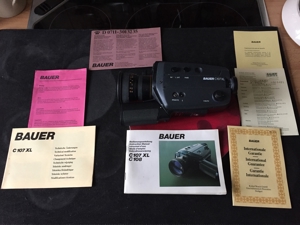 Bauer C 107 XL Super 8 Kamera inkl Beschreibung Bild 6