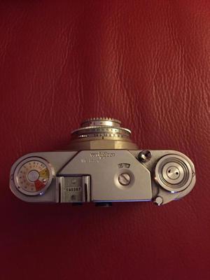 Fotoapparat Edixa II L mit Ledertasche , Vintage Bild 3