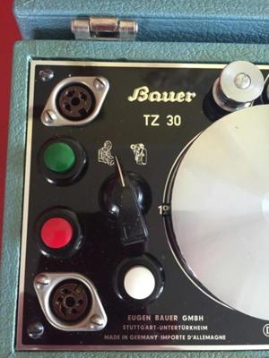 Bauer TZ 30 Rarität ! Nachvertonungsgerät für Super 8 Filme Bild 5