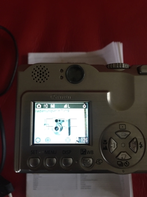 Canon Ixus 330 Digitalcamera mit Beschreibung und Ladegerät Bild 6