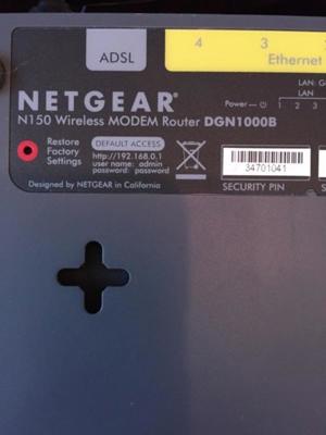 Netgear N 150 Wireless Lan Router DGN 1000B Bild 3