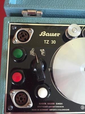 Bauer TZ 30 Rarität ! Nachvertonungsgerät für Super 8 Filme Bild 3