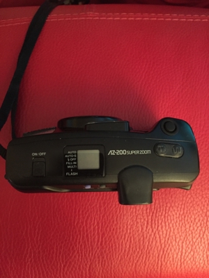 Olympus AZ 200 Superzoom mit Tasche und Anleitung Bild 4