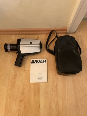 Bauer C8 Spezial Super 8 Kamera mit Beschreibung 