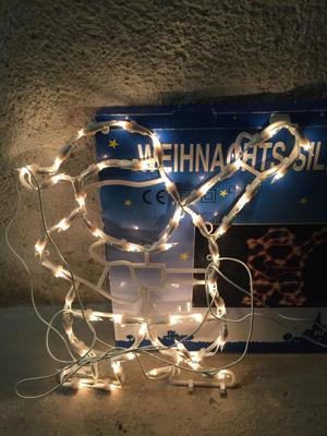 Weihnachtsbeleuchtung 2 x Nikolaus