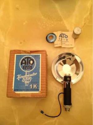 Antiker Kondensatorblitz ATO, Deko