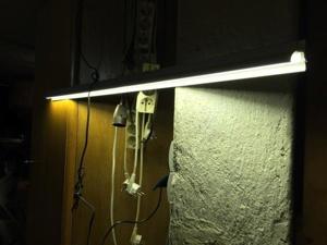 LED Leuchtschiene Alu , leicht , 220 V, Länge 115 cm Bild 3