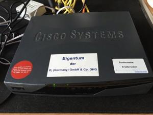 Cisco 876 Router W Lan ADSL alle Kabel und Stecker ohne CD ! Bild 1