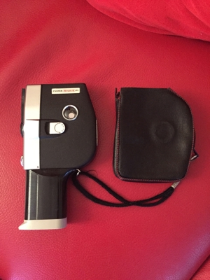 Fujica Single 8 P1 Kamera mit Hülle und Beschreibung Bild 1