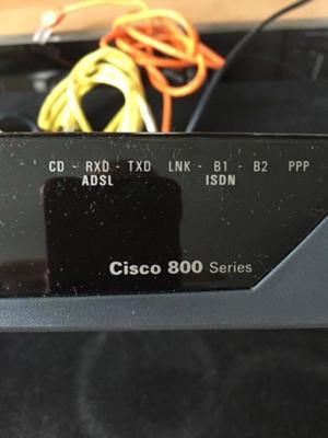 Cisco 876 Router W Lan ADSL alle Kabel und Stecker ohne CD ! Bild 5