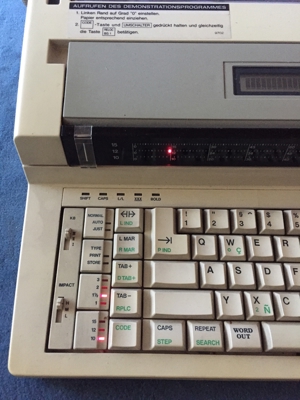 Brother CE-650 Speicherschreibmaschine , läuft Bild 6