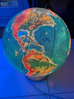Globus JRO Verlag München Multiglobus beleuchtet top!