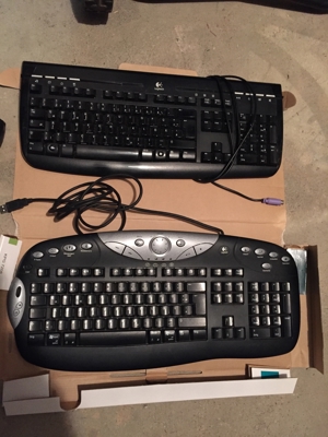 Tastaturen Logitech Keyboards verschieden