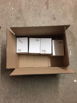 Teelichthalter Glas Designerhalter mit Kerze Bild 2