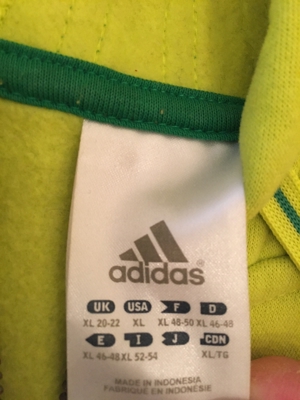 Adidas Damen Sportpulli mit Kapuze XL Bild 4