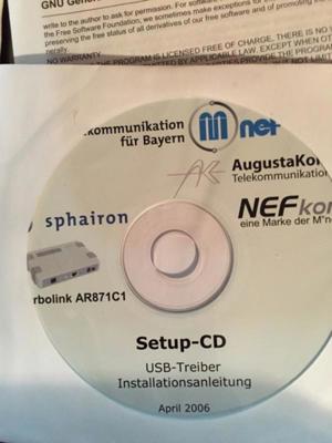 Turbolink Sphairon neo ovp.WLan Modem Bild 2