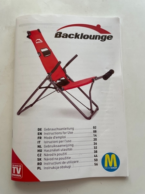 Backlounge Inversions- Rückentrainer neu mit Anleitung Bild 3