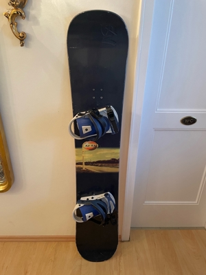 Snowboard Oxygen AR53 153 cm mit Bindung und Boots Bild 4