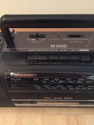 Panasonic RX - FS410 Baustellenradio Bild 2
