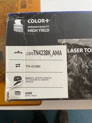 Lasertoner Fairtoner TIN423BK AMA TN-423BK , L8900CDW; DCP: L8410CDW; HL: L8260C Bild 7