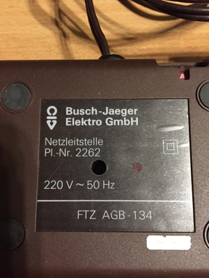 Busch Jäger Timac X-10 2x Netzleitstelle Rundsteuersender Bild 3