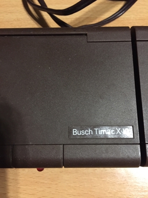 Busch Jäger Timac X-10 2x Netzleitstelle Rundsteuersender Bild 5